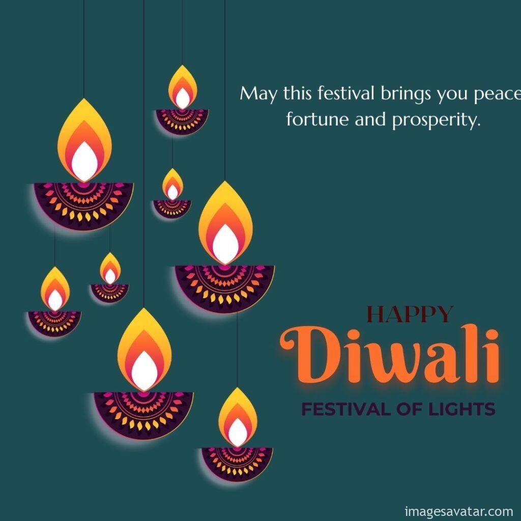 happy Diwali festival of lights
